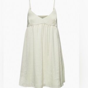 Aritzia Wilfred lover satin mini dress